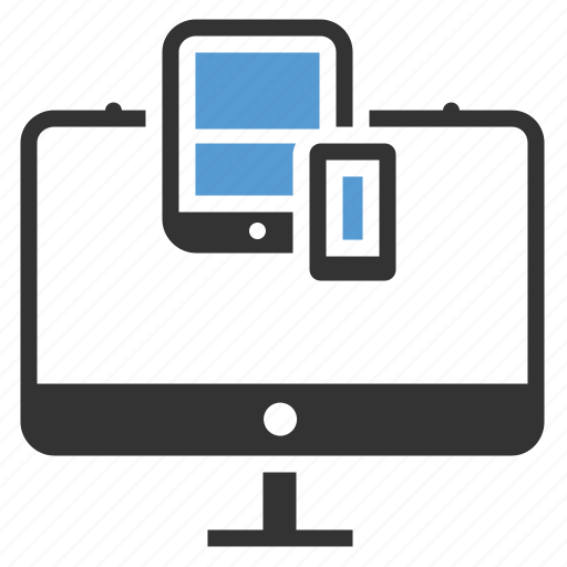 Ícone sobre responsivo